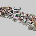 Assorted Collection of Various Items Including Tools Parts and Materials