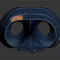 Blue Slim Fit Denim Jeans With High Waist Design And Casual Look