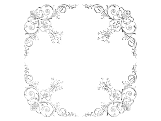 European-style lamp panel gypsum component carved 3d model
