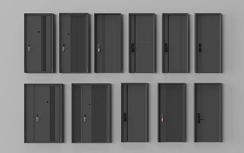 Security door 3d model