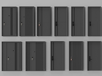 Security door 3d model