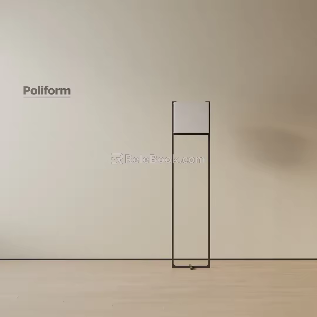 Modern floor lamp 3d model
