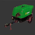 Brightest Green Automotive Parts Trailer Equipment Featuring Mobile Wheels And Sturdy Construction
