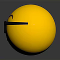 Cute Yellow Smiley Face Decorative Ornament Set With Sunglasses For Home Decor