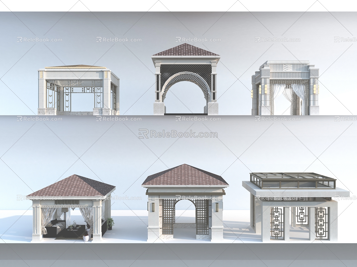 Pavilion 3d model