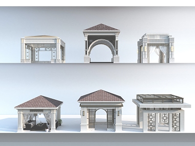 Pavilion 3d model