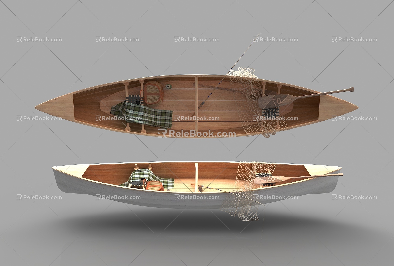 Modern Boat Boat 3d model