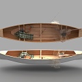 Modern Boat Boat 3d model