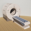 Modern CT Machine CT Instrument CT Equipment Medical Equipment 3d model