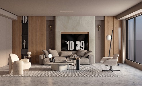 Living room 3d model