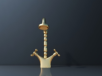 Modern faucet 3d model