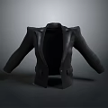 Elegant Black Suit Jacket Classic Design For Formal And Professional Wear