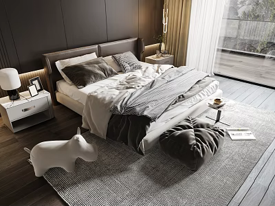 Modern Double Bed