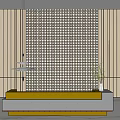 Modern Reception Desk Reception Hall Reception Front Desk 3d model