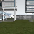 Aerial Planning Of Modern High Rise Buildings With Greenery And Urban Landscape