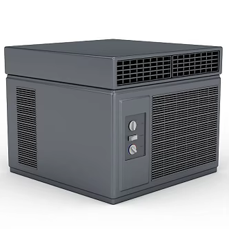 Mobile embedded air conditioner 3d model