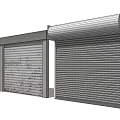 Different Styles Of Metal Roller Shutters With Textured And Smooth Surfaces