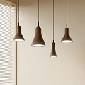 Modern Minimalist Chandelier Nordic Style Chandelier Mediterranean Style Chandelier Study Lamp Combination Restaurant Lamp Multi-head Chandelier 3d model