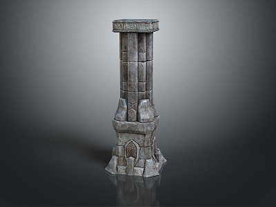 Columns Stone Columns Stone Columns Old Columns Roman Columns Roman Columns Classical Columns Greek Columns 3d model