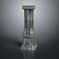 Columns Stone Columns Stone Columns Old Columns Roman Columns Roman Columns Classical Columns Greek Columns 3d model