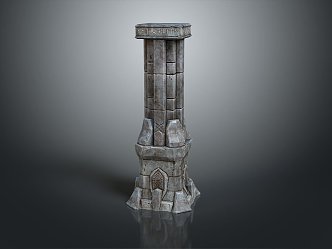 Columns Stone Columns Stone Columns Old Columns Roman Columns Roman Columns Classical Columns Greek Columns 3d model