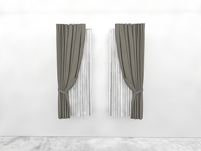 Curtains 3d model