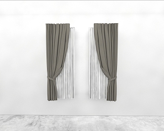 Curtains 3d model