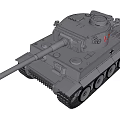 Modern Tank Tiger Tank 3d model