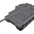 Modern Tank Tiger Tank 3d model