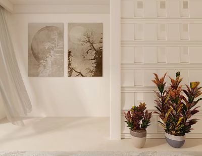 Modern partition 3d model