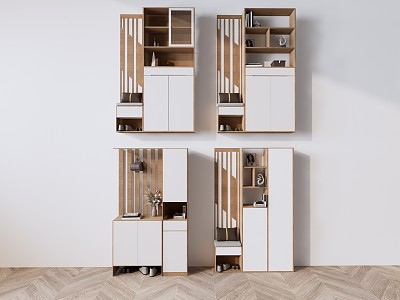 Nordic Shoe Cabinet model