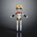 Modern robot cartoon robot anime robot assistant 3d model