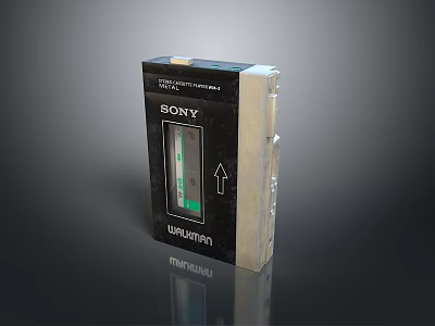 Sony Digital Compact Laptop Battery Pack Featuring Power Indicator And Sleek Design 3d model