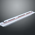 Train Light Rail Metro High Speed Rail EMU Train High Speed Train High Speed Train High Speed Locomotive EMU 3d model