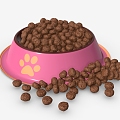 Printed cat food bowl cat food bowl cat food dog food food food cat bowl 3d model