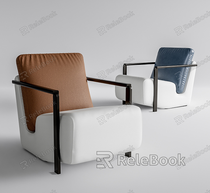 Modern Single Sofa Leisure Chair model