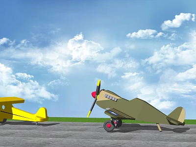 modern aircraft 3d model modern aircraft 3d model