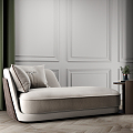 Modern chaise longue Bentley toffee sofa 3d model