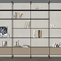 Bookshelf Book Ornaments 3d model