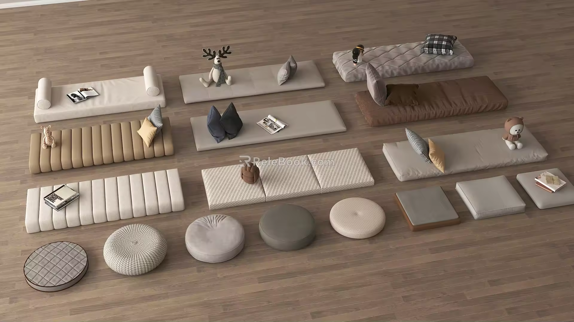 Modern Cushion 3d model