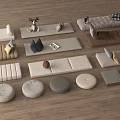 Modern Cushion 3d model