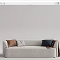 Modern Multiplayer Sofa 3d model