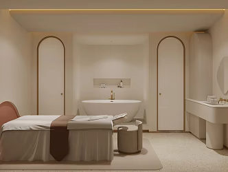 Spa Care Room 3d model