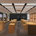 Mobile phone digital store 3d model