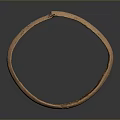 Hand Carved Copper Bracelet With Sculptural Textured Surface And Artistic Details