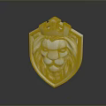 Medieval Shield Ancient Shield Defensive Weapon Ancient Shield Iron Shield Protective Shield Wooden Shield 3d model