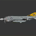 Modern Fighter Next Generation Aircraft Attack Aircraft 3d model