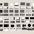 Modern Bathroom Vanity Units With Various Designs Mirrors Cabinets And Drawers