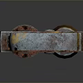 Pipe pliers vise bench vise wrench tool hardware tool processing tool furniture 3d model