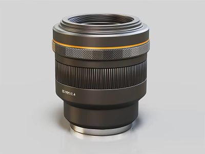 SIGMA Professional Camera Lens With Metal Construction For Digital Photography 3d model